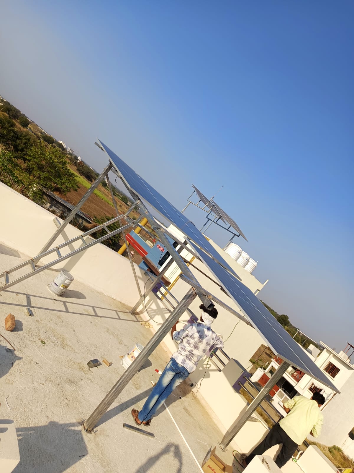 Solar Structure Setup — Maharashtra