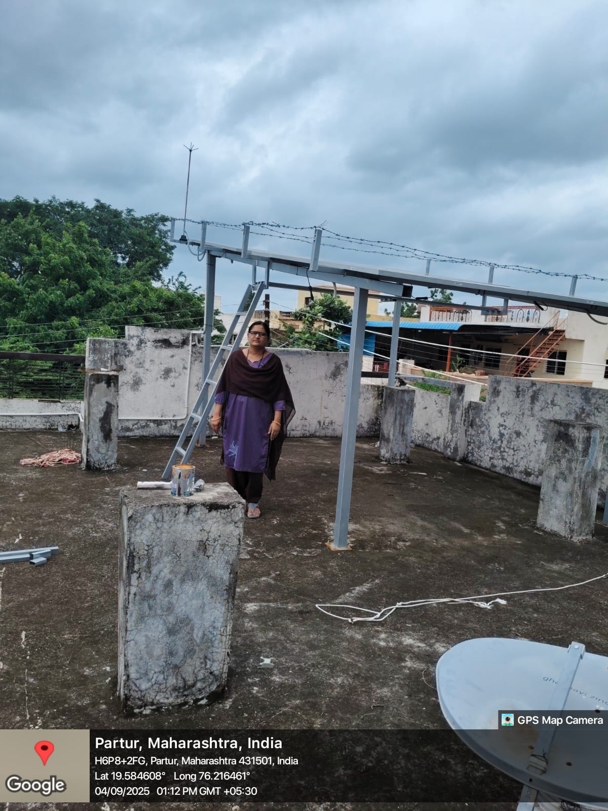 Tall Rooftop Mounting — Partur, Maharashtra